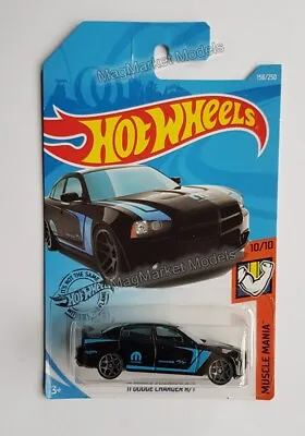 Buy Hot Wheels · '11 Dodge Charger R/t · Black · Long Card · Brand New & Sealed • 5£