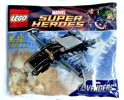 Buy Lego Marvel Super Heroes Small Set Quinjet Number 30162 Polybag, New Sealed . • 6.99£