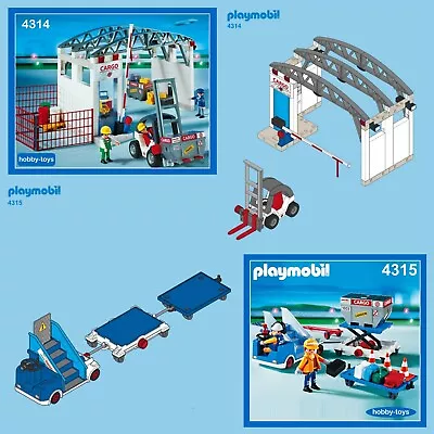 Buy * PLAYMOBIL * AIRPORT CARGO ZONE * 4314 4315 6337 * Spares * SPARE PARTS SERVICE • 0.99£