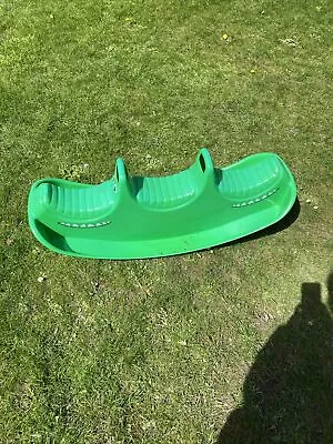 Buy Kiids / Toddler 3 Persons Crocodile Garden Rocker And Seesaw Outdoor Toy Play • 20£