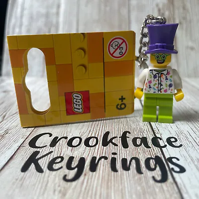 Buy LEGO Classic  Birthday Party Guy Minifigure Keychain 854066 • 2.49£