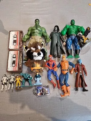 Buy Marvel Figure And Toy Bundle - 16 Items - GOTG, Spider-Man,  Fantastic Four • 18£