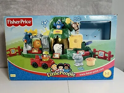 Buy Fisher Price Little People Animal Sounds Zoo Boxed • 25.95£