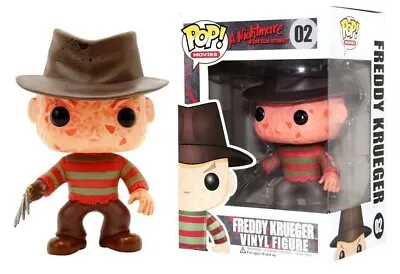 Buy A Nightmare On Elm Street Freddy Krueger Pop! Funko Movies Vinyl Figure No. 02 • 21£
