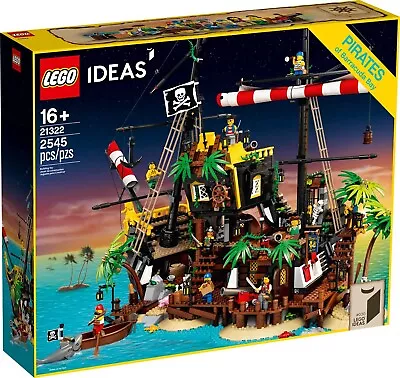 Buy Lego 21322 Pirates Of Barracuda Bay Brand New In Sealed Box • 290£