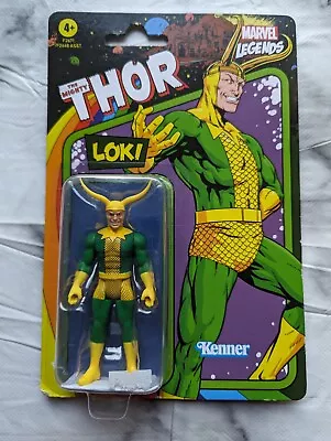Buy Marvel Legends The Mighty Thor Retro Loki Action Figure Kenner • 10£