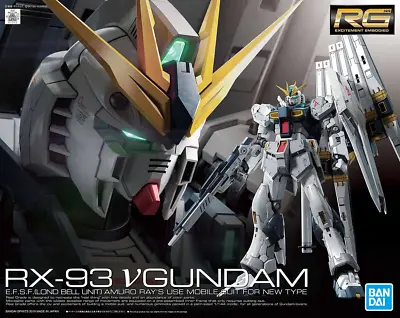 Buy Bandai RG 1/144 RX-93 Nu Gundam [4573102578426] • 41.79£