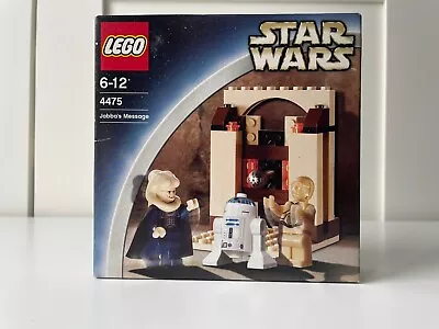 Buy LEGO Star Wars: Jabba's Message - 4475, 100% Complete, Opened & Unused, Rare • 39.99£