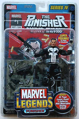 Buy Marvel Legends The Punisher Series 4 Iv (classic War Zone Comics) Toy Biz Figure • 154.11£