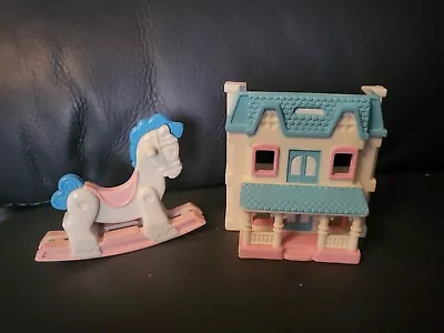 Buy Fisher Price Loving Family Rocking Horse And Dolls House • 24.99£