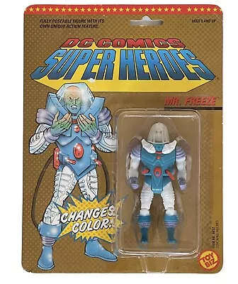 Buy Vintage 1989 Batman DC Comics Super Heroes Mr Freeze Action Figure By Toy Biz • 54.99£