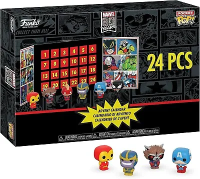 Buy Funko Advent Calendar: Marvel 24pc - Iron Man - (Pocket POP!) - Marvel Comics - • 35.99£
