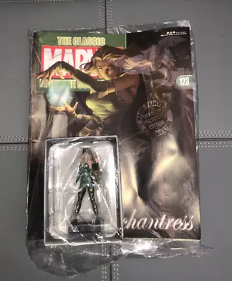 Buy Eaglemoss Marvel Classic Collection Enchasntress No 123 Display Figure And Mag • 9.99£