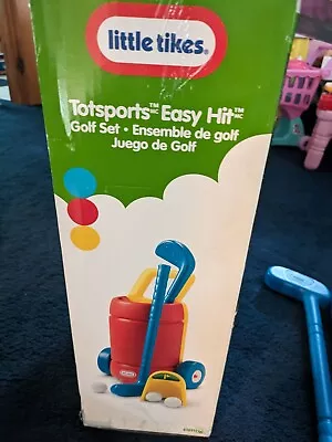 Buy Toy Golf Set Little Tikes Tot Sports Easy Hit   3 Balls 2 Kids Toy Golf Clubs • 24.97£