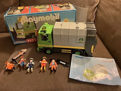 Buy Playmobil BOXED 3121 City Life Recycling Truck Rubbish Truck See Pics • 14.95£