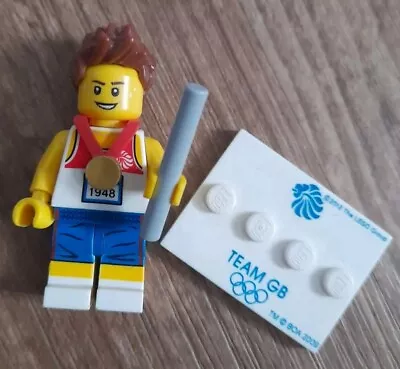 Buy Genuine LEGO SERIES Olympic Team GB Relay Runner Minifigure 8909 LONDON 2012 • 10£