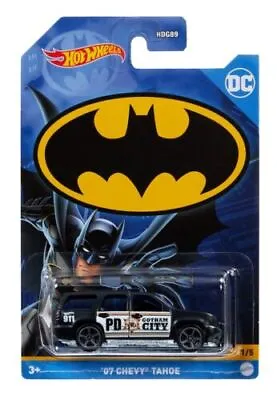Buy Batman Themed Hot Wheels - Police '07 Chevy Tahoe 1/5 - Mattel/2021 - New/Sealed • 5.49£