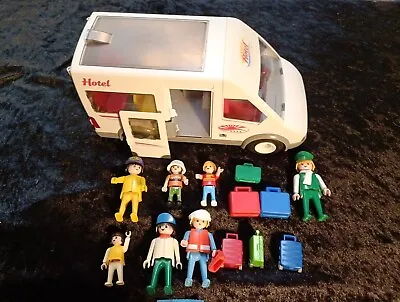 Buy Playmobil Hotel Mini Bus  Bundle,From 5265 Set, 6 Figures Driver, 5 Suitcases. • 14.99£
