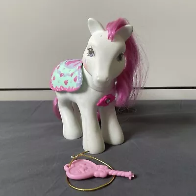 Buy My Little Pony G1 1980s Secret Surprise Secret Beauty With Key And Saddle • 40£