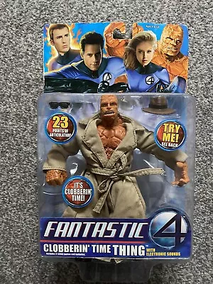 Buy Fantastic 4 Clobberin' Time Thing Action Figure 2005 Toy Biz Unopened/new In Box • 20£