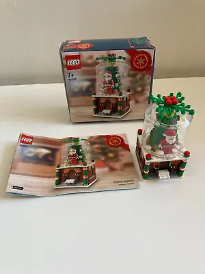 Buy LEGO Christmas Set 40223 Snowglobe Holiday Set Complete Boxed Retired • 30£
