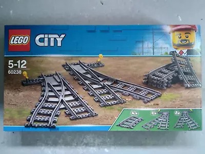 Buy LEGO City 60238 Switch Tracks With Curved Track Railway Set NEW • 20£