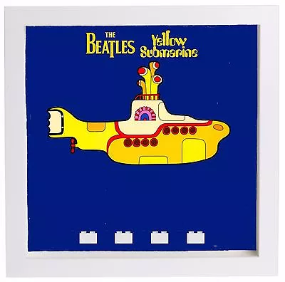 Buy Display Frame For Lego Ideas The Beatles Yellow Submarine 21306 Minifigure 25cm • 26.99£