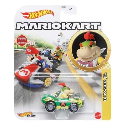 Buy Hot Wheels Mario Kart Bowser Jr Flame Flyer • 19.99£