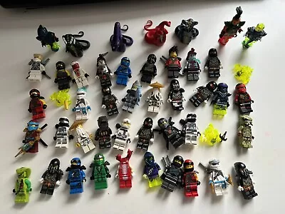 Buy Collection Of 47 Lego Ninjago Minifigures • 50£