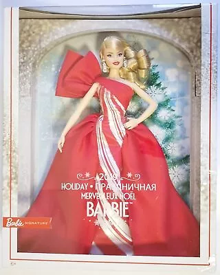 Buy 2019 Barbie Holiday Signature Party Magic Blonde Doll • 49.77£