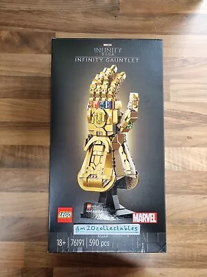 Buy LEGO Marvel Avengers Thanos Infinity Gauntlet - New Sealed Box Set 76191 • 75£