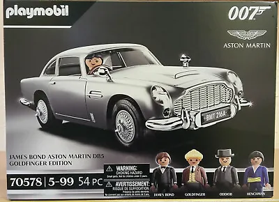Buy Playmobil 70578 James Bond Aston Martin DB5 Gold Finger New Original Packaging New Sealed • 154.36£