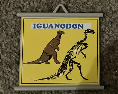 Buy Playmobil Iguanodon Sign / Map Of Europe - Spare - School Zoo Dinosaur Volcano • 2£