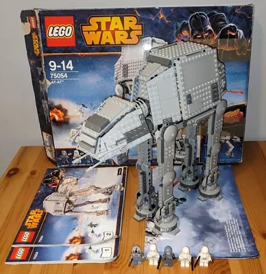 Buy LEGO Star Wars: AT-AT (75054) - 100% Complete W/ Figures, Box, & Instructions • 139.99£