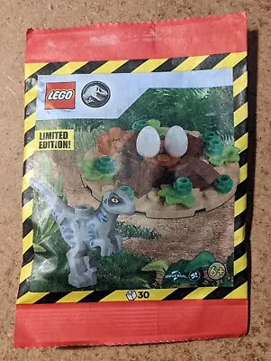 Buy Lego / Jurassic Park - Raptor With Nest (122402-1) Ltd. Edition - Paper Bag • 5.89£