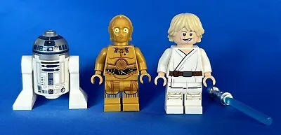 Buy LEGO 75059 Star Wars Droids R2D2 C3PO Luke Skywalker Sw0561 Sw0527 Sw0551 • 2£
