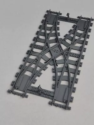 Buy Lego Compatible Double Switch Crossover Train Track.                   • 19.99£