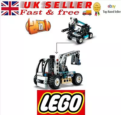 Buy LEGO 42133 Technic 2 In 1 Telehandler Forklift To Tow Truck Toy Models, Vehicle • 11.89£