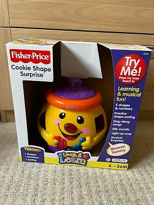 Buy Fisher Price - Cookie Shape Surprise - Baby Toddler Toy - Cookie Jar Fine Motor • 17.99£