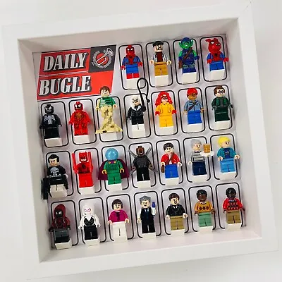 Buy Display Frame For Lego Spiderman Daily Bugle Minifigures 76178  27cm Case • 27.99£