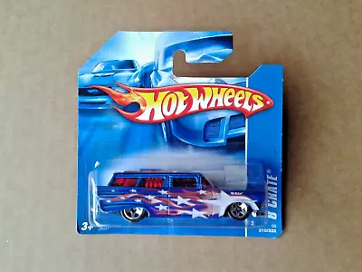 Buy Hot Wheels - 8 Crate Station Wagon, Blue Stars & Stripes, New 2006 • 3£