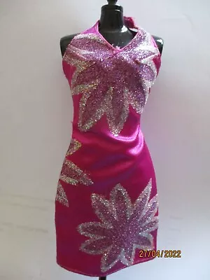 Buy Fashion Avenue   Glitter Bare Back Dress   Barbie Doll Outfit (229) • 7.20£
