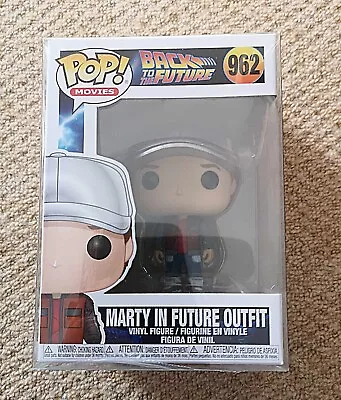 Buy Funko Pop! Back To The Future Marty In Future Outfit #962 NEW WITH PROTECTOR • 14£