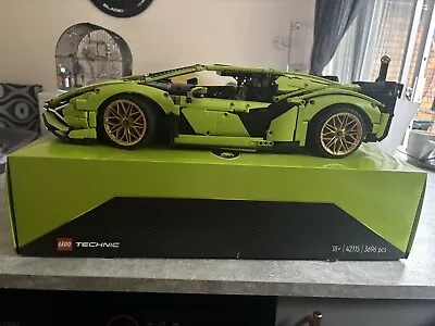 Buy LEGO TECHNIC: Lamborghini Sián FKP 37 (42115) Basically New Everything Is There • 300£