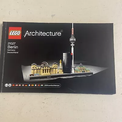 Buy Lego Architecture 21027 Instruction  • 0.50£