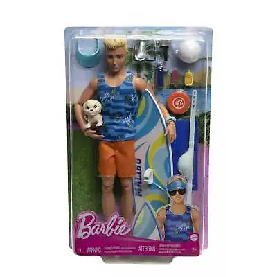 Buy Barbie Move Ken Doll & Surfboard • 32.99£
