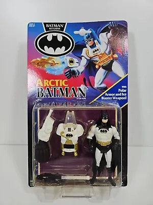 Buy 1991 Vintage Batman Artic Batman  Kenner Action Figure Sealed Card  • 54.99£