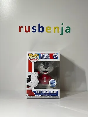Buy Funko Pop! Ad Icons Icee Polar Bear Limited Edition #72 • 12.99£