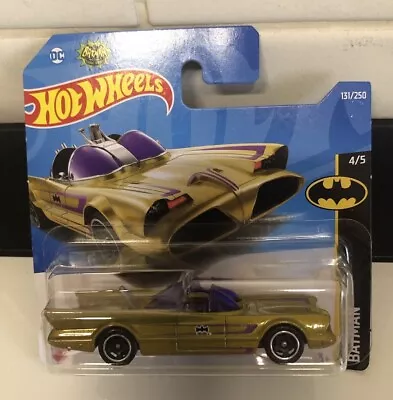 Buy Hot Wheels TV Series Batmobile Gold Batman N Case 2022 4/5 131/250 New 6 • 4.99£