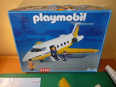 Buy Jet Aero Line Airplane & Crew - Complete Playmobil City Life Playset 3185 3352 • 24.99£